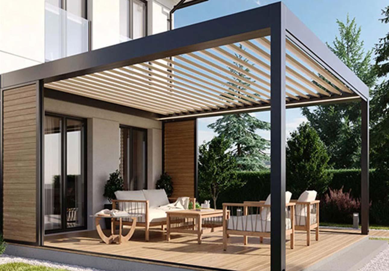 Biyoklimatik-Aluminyum-Pergola-Istanbul-Türkiye