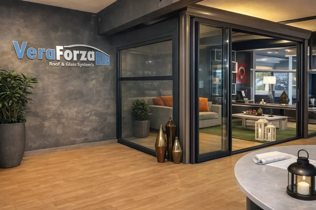 VeraForza Acilir cam tavan-haraketli tavan sistemleri- Bioclimatik-Tente imalat ve montaj İstanbul